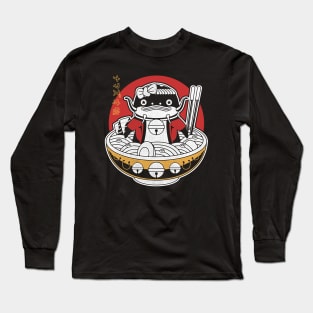 Aesthetic Namazu Ramen Long Sleeve T-Shirt